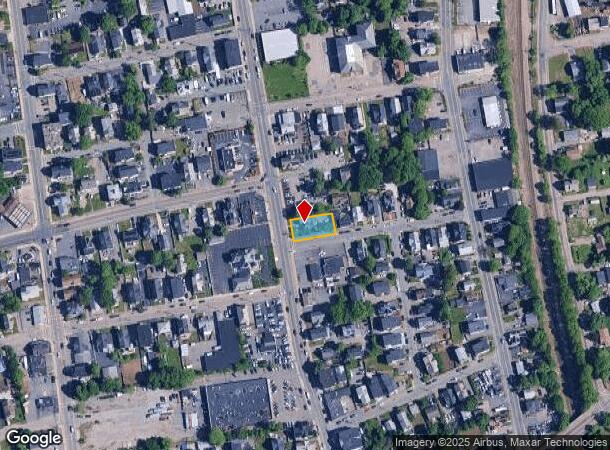  624 Main St, Brockton, MA Parcel Map