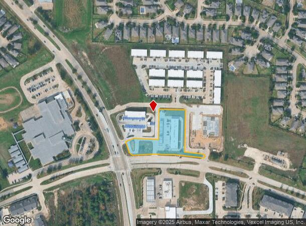  8102 Fry Rd, Cypress, TX Parcel Map