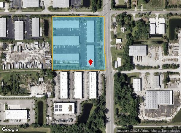 627 Progress Way, Sanford, FL Parcel Map
