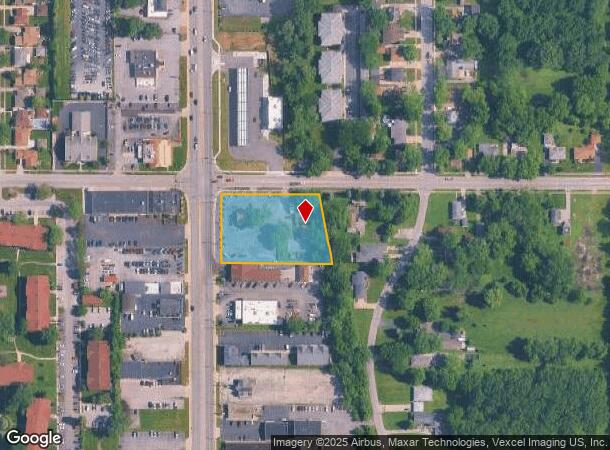 9407 Indianapolis Blvd, Highland, IN Parcel Map