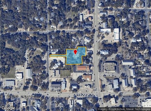  1218 S Main St, Boerne, TX Parcel Map