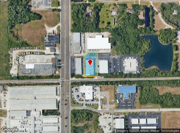  9921 Race Track Rd, Tampa, FL Parcel Map