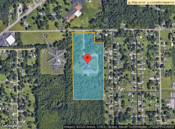  1670 Crider Rd, Mansfield, OH Parcel Map