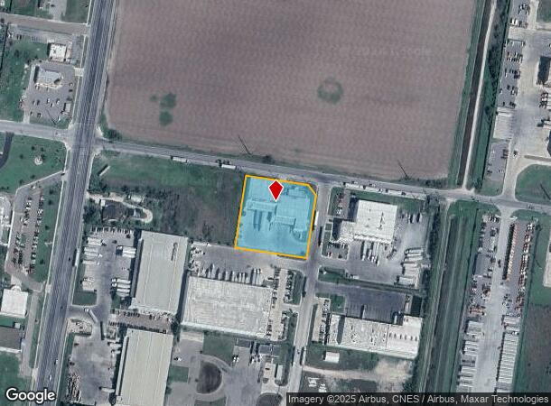  9800 Keystone, Pharr, TX Parcel Map