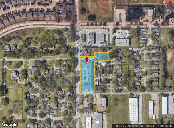  1908 Avenue D, Katy, TX Parcel Map