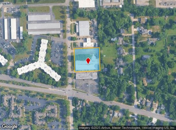 5501 Walnut Ave, Downers Grove, IL Parcel Map