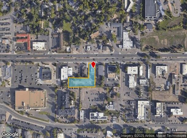  8810 W Colfax Ave, Lakewood, CO Parcel Map