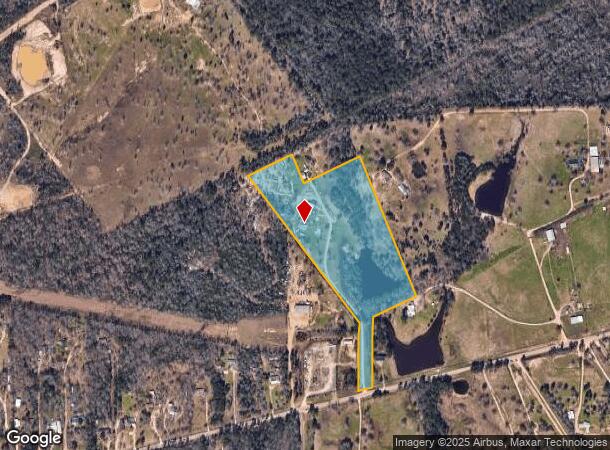  8885 County Line Rd, Willis, TX Parcel Map