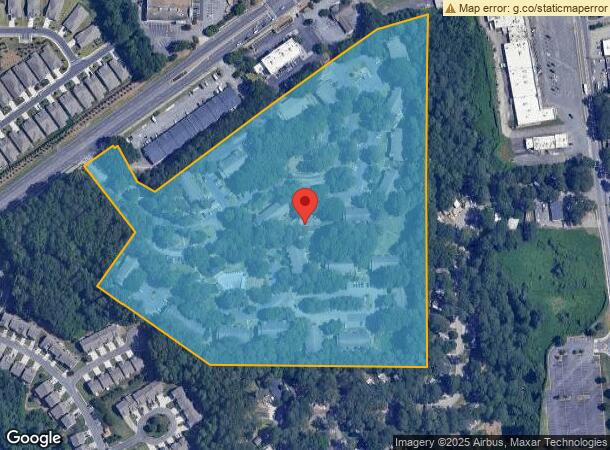  825 Powder Springs St, Marietta, GA Parcel Map