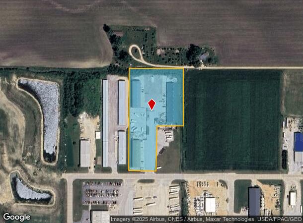 702 E Price St, Eldridge, IA Parcel Map