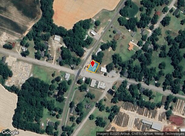  6551 Ga Highway 102 W, Mitchell, GA Parcel Map