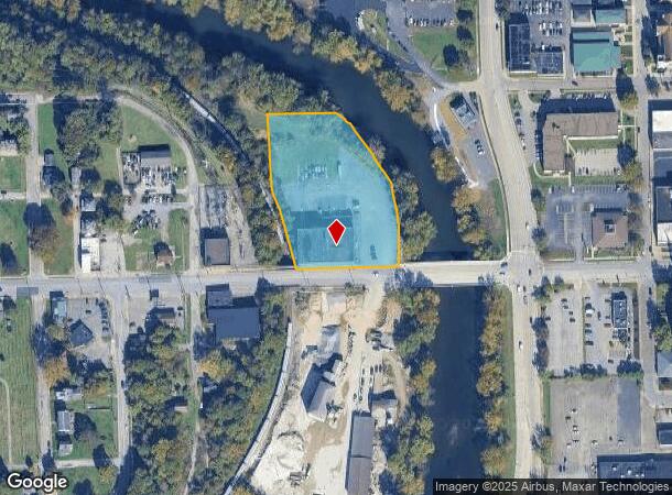  210 W Washington St, New Castle, PA Parcel Map