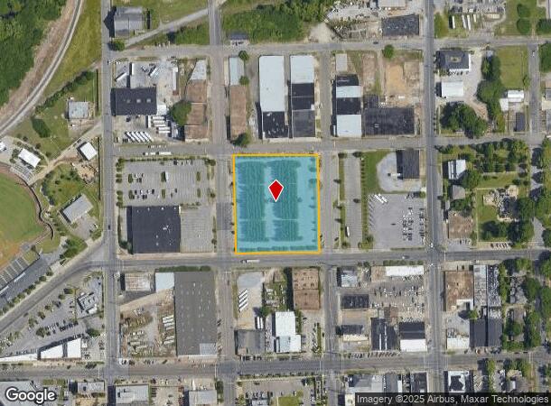  400 N Perry St, Montgomery, AL Parcel Map