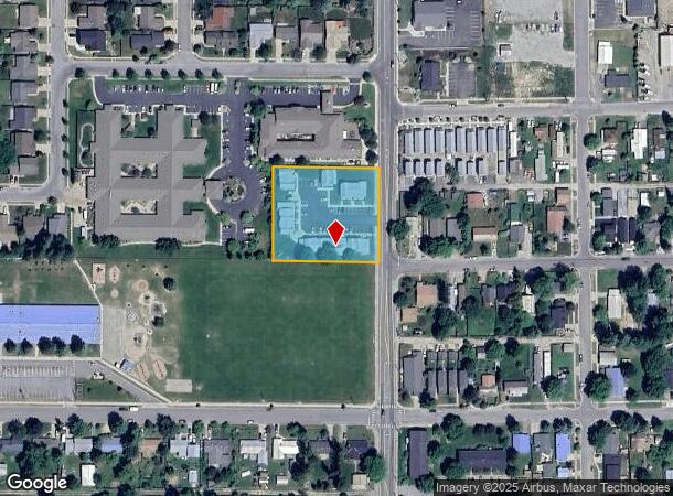 1101 N Division Ave, Sandpoint, ID Parcel Map