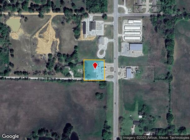  801 N Thornton St, Vian, OK Parcel Map