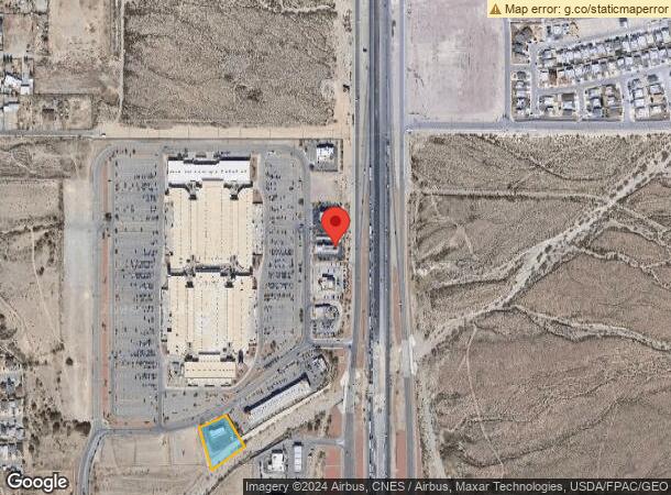  7045 S Desert Blvd, Canutillo, TX Parcel Map