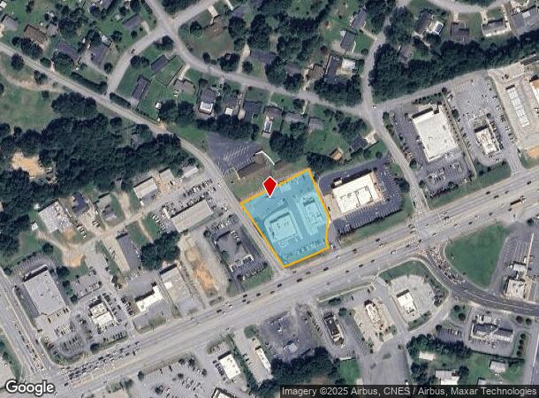  1126 W Wade Hampton Blvd, Greer, SC Parcel Map