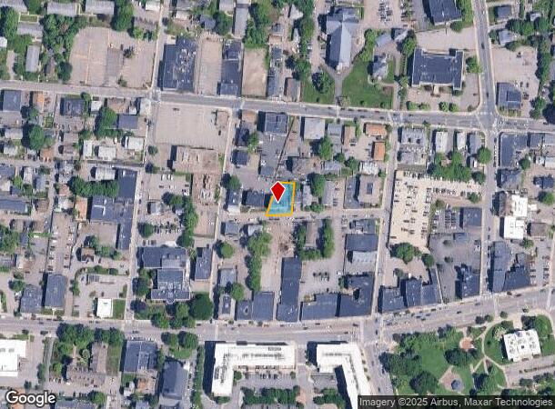  27 Middle St, Waltham, MA Parcel Map