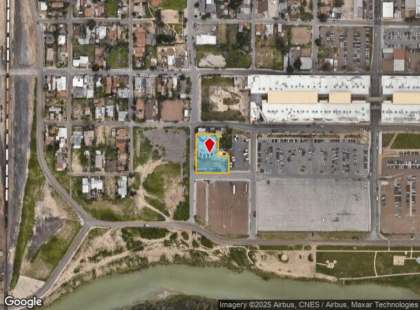 1 S Main Ave, Laredo, TX Parcel Map