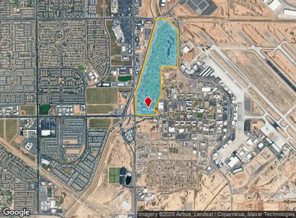6910 E Williams Field Rd, Mesa, AZ Parcel Map
