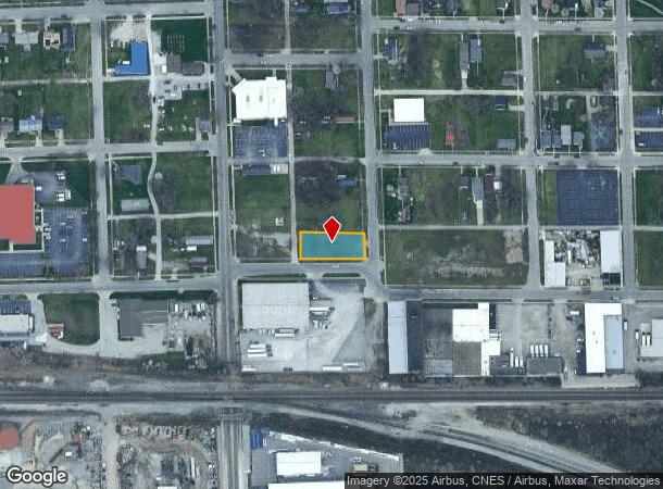  1422 Francis St, Fort Wayne, IN Parcel Map