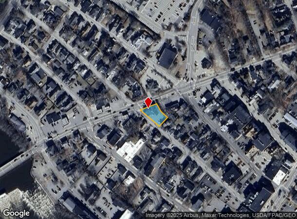  41 Elm St, Saco, ME Parcel Map