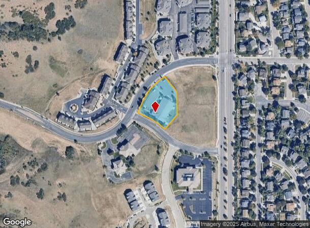 2041 Chuckwagon Rd, Colorado Springs, CO Parcel Map