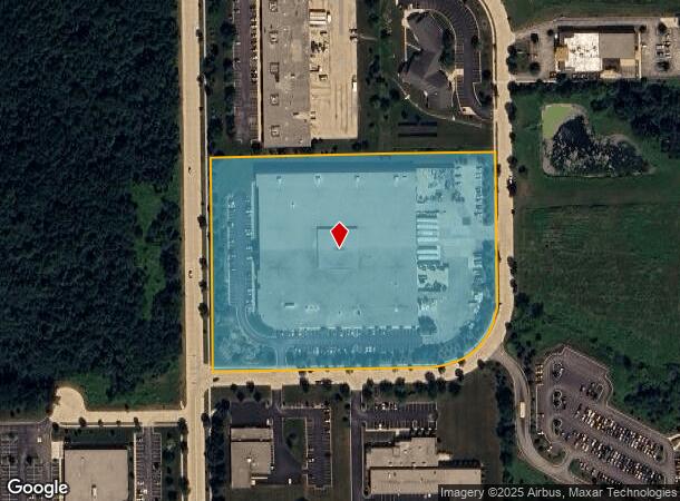 1000 Badger Cir, Grafton, WI Parcel Map