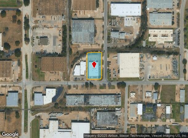 3619 Dalworth St, Arlington, TX Parcel Map