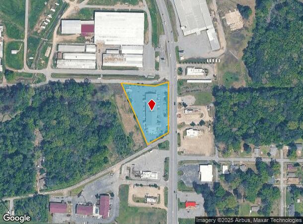  406 N Blake St, Pine Bluff, AR Parcel Map