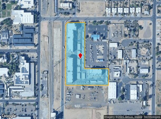 100 S Nevada St, Chandler, AZ Parcel Map