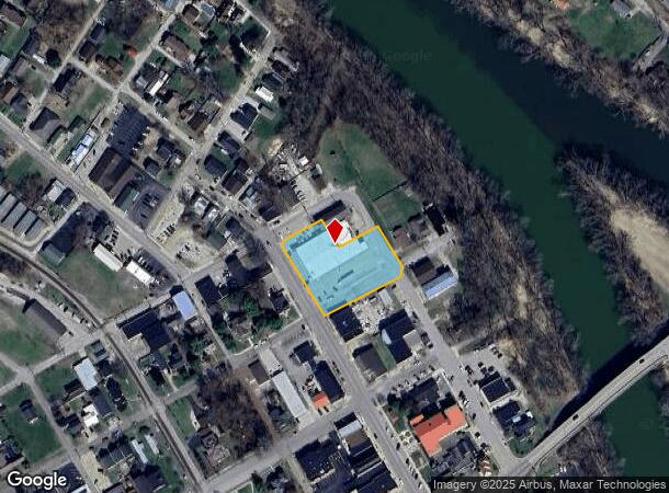 206 N Main Cross St, Louisa, KY Parcel Map