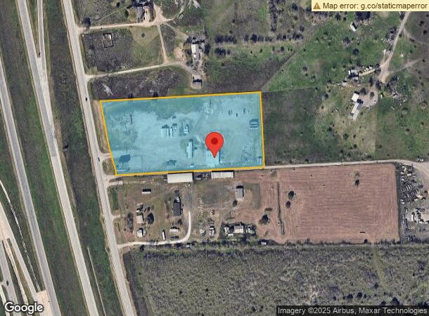  7980 N Us Highway 183, Lockhart, TX Parcel Map