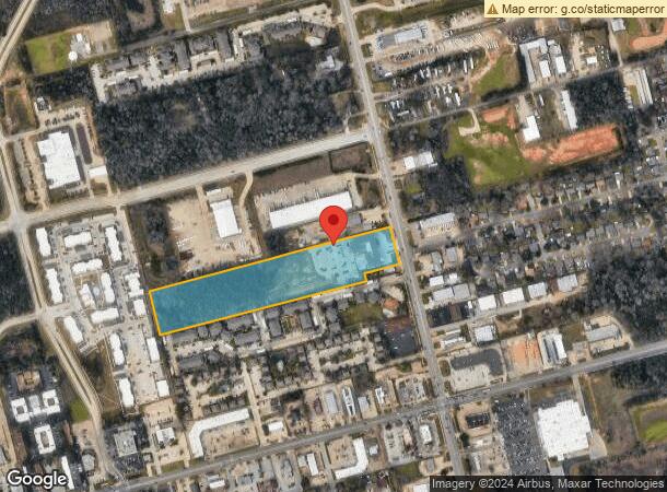  2305 N Frazier St, Conroe, TX Parcel Map