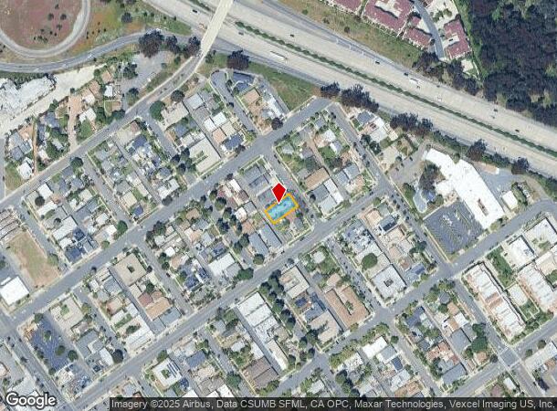  609 N Clementine St, Oceanside, CA Parcel Map