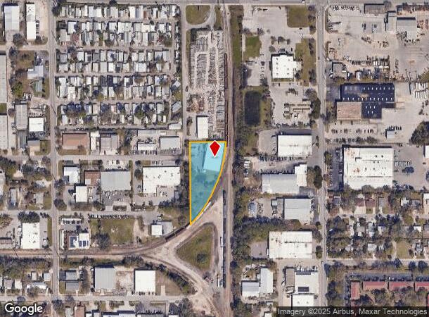 1100 Waterloo St, Sarasota, FL Parcel Map
