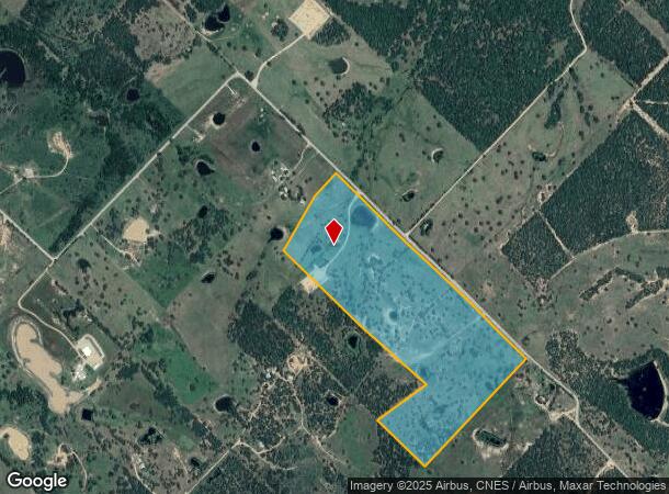  3778 Cr-133, Giddings, TX Parcel Map