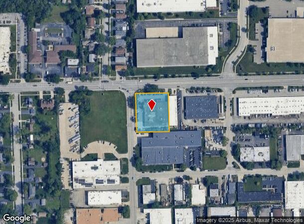 501 S Westgate St, Addison, IL Parcel Map