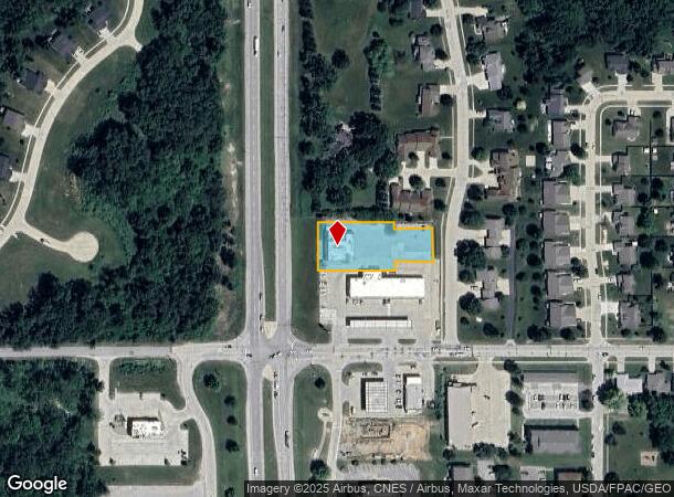 1820 S 12Th Ave W, Newton, IA Parcel Map