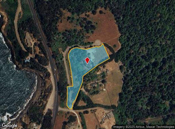 9401 N Highway 1, Mendocino, CA Parcel Map