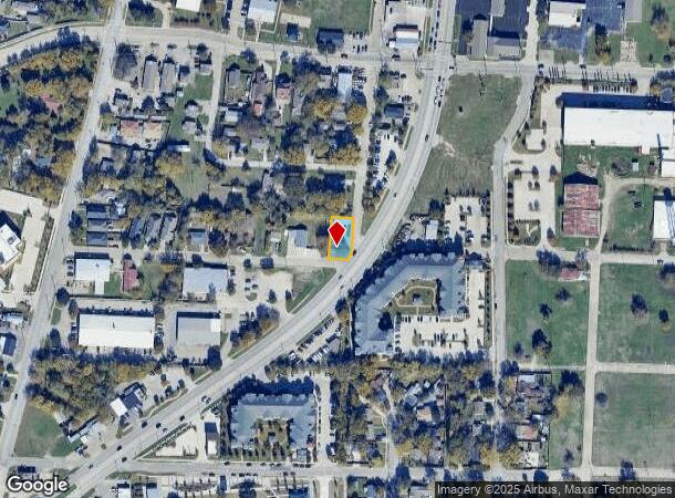  1408 S Chestnut St, Mckinney, TX Parcel Map