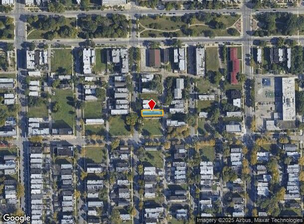  1439 S Saint Louis Ave, Chicago, IL Parcel Map