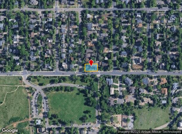 917 Baseline Rd, Boulder, CO Parcel Map