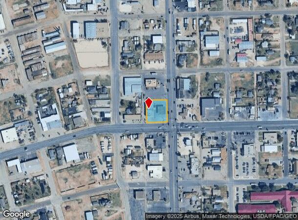  808 S Big Spring St, Midland, TX Parcel Map