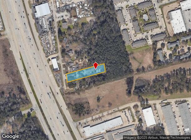 409 W Austin Rd, Conroe, TX Parcel Map