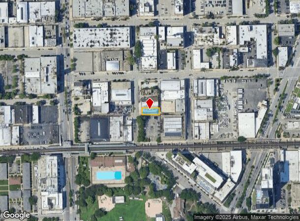 219 N Justine St, Chicago, IL Parcel Map