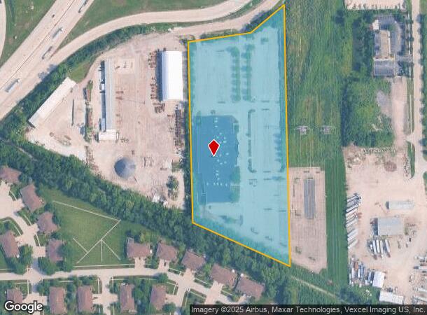 1320 W Maple St, New Lenox, IL Parcel Map