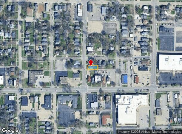  1204 S Spring St, Springfield, IL Parcel Map