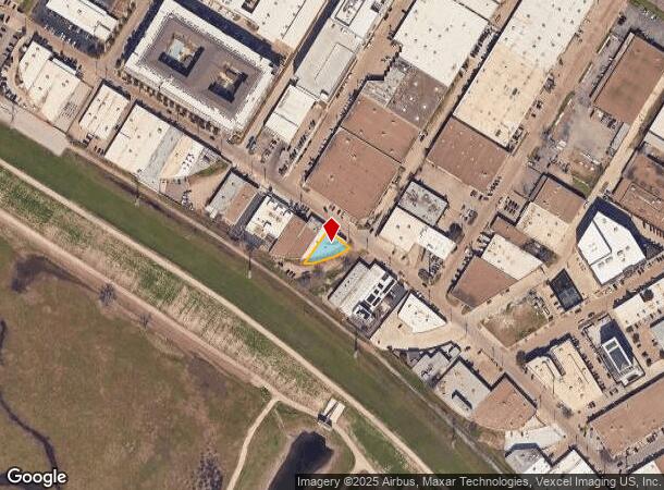  1727 E Levee St, Dallas, TX Parcel Map