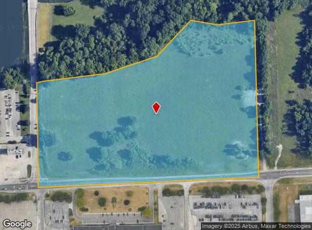 10221 Textile Rd, Ypsilanti, MI Parcel Map